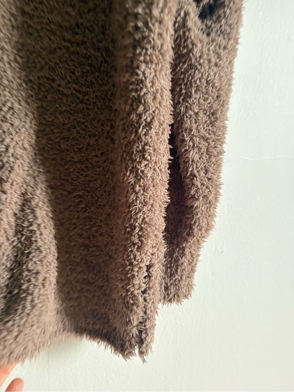 Aritzia The Group Babaton Sz XXS Tessin Tan Relaxed Oversized Lounge Sweater - Picture 7 of 11